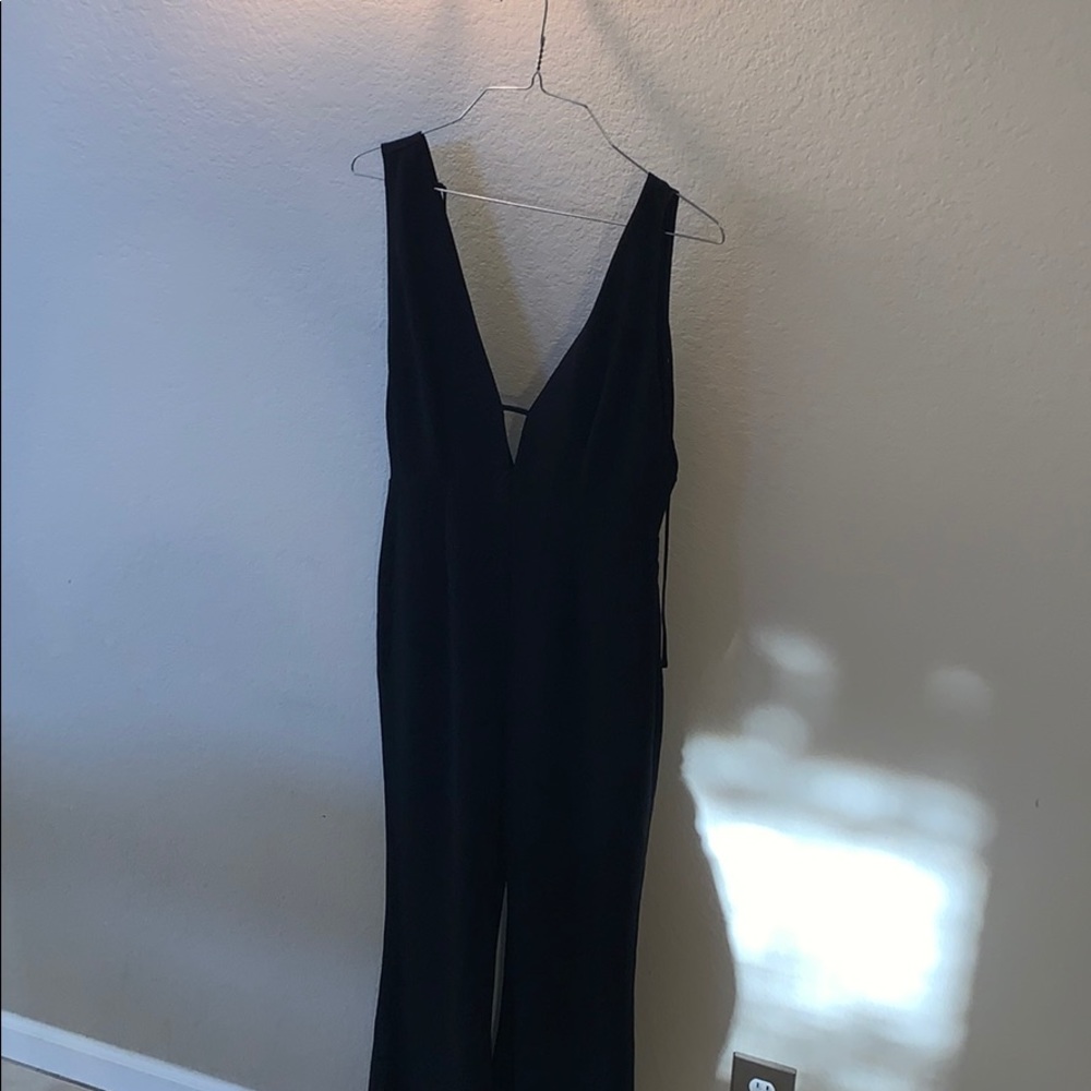 Astr black jumpsuit